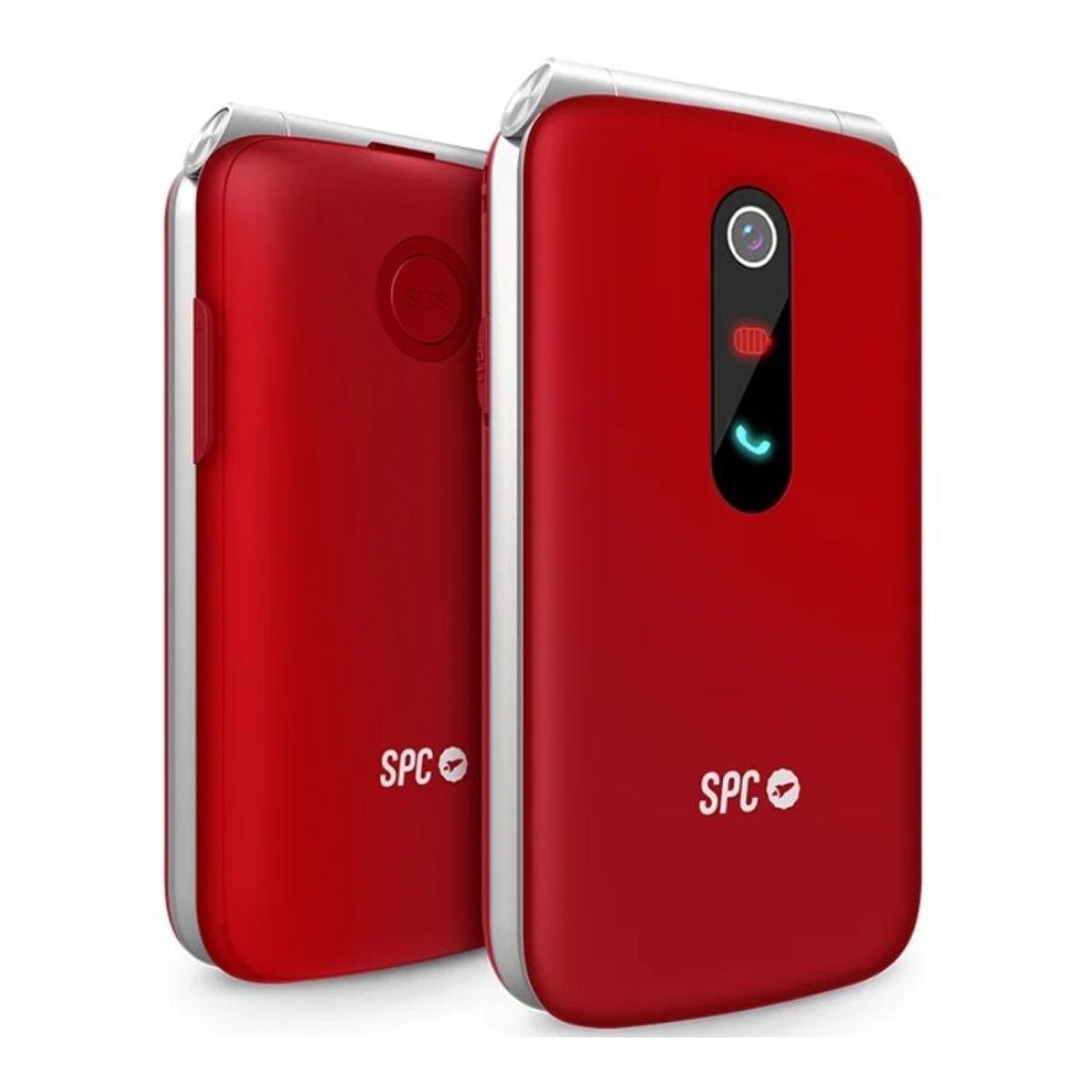 SPC Stella 3 · Teléfono para Mayores · 4G · Rojo
