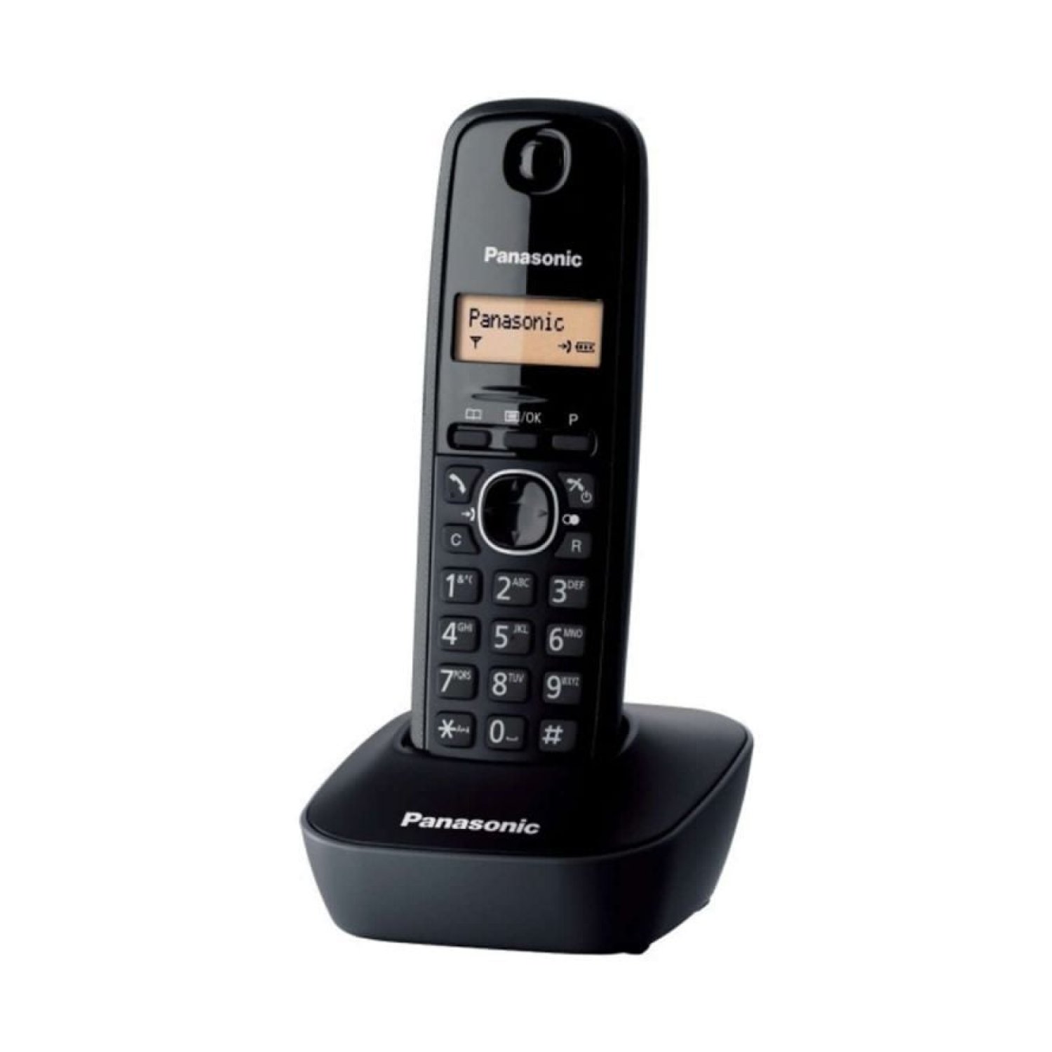 Panasonic KX-TG1611 · Teléfono Inalámbrico · Negro