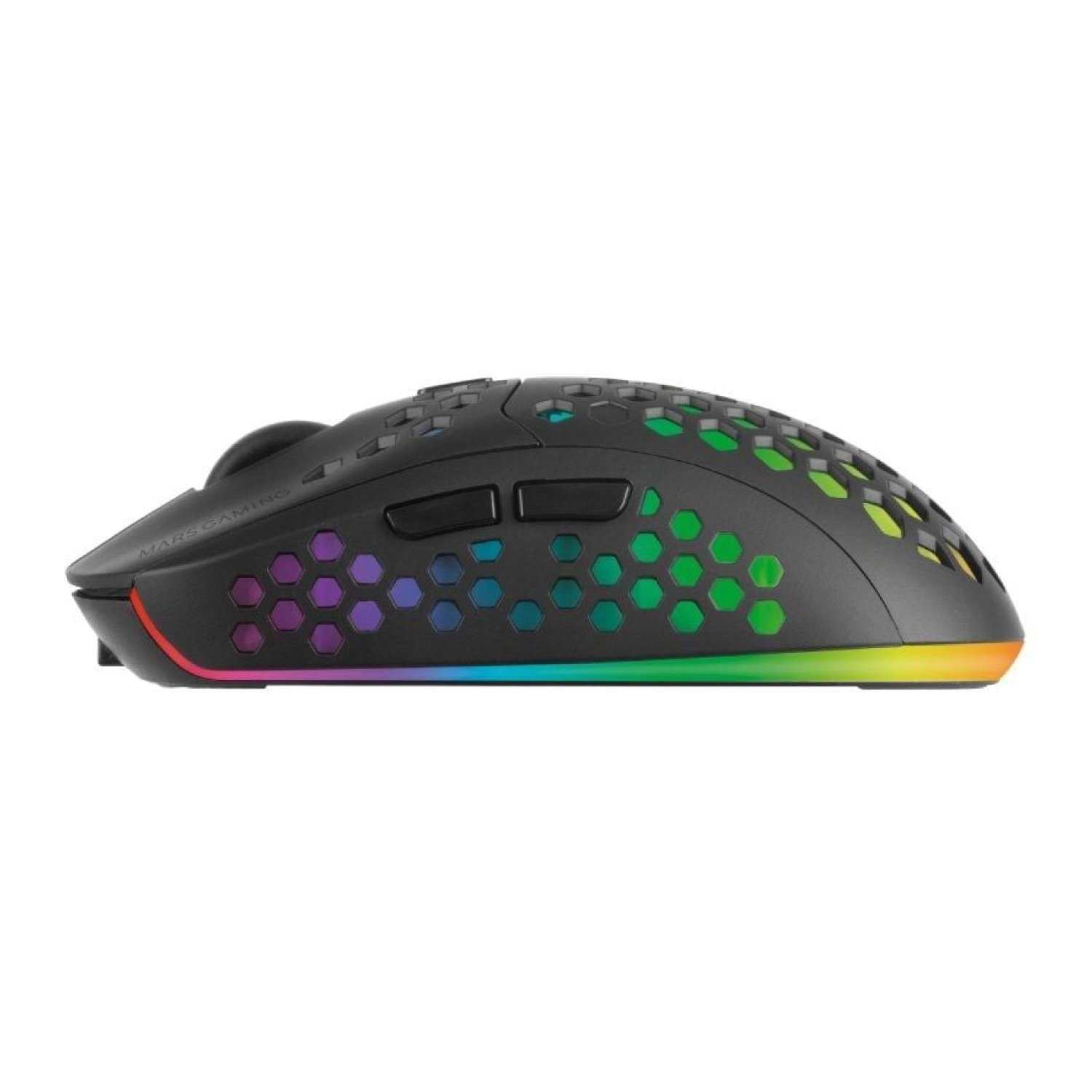 Mars Gaming MMW3 · Ratón Gaming Inalámbrico · 3200 DPI · Batería Recargable