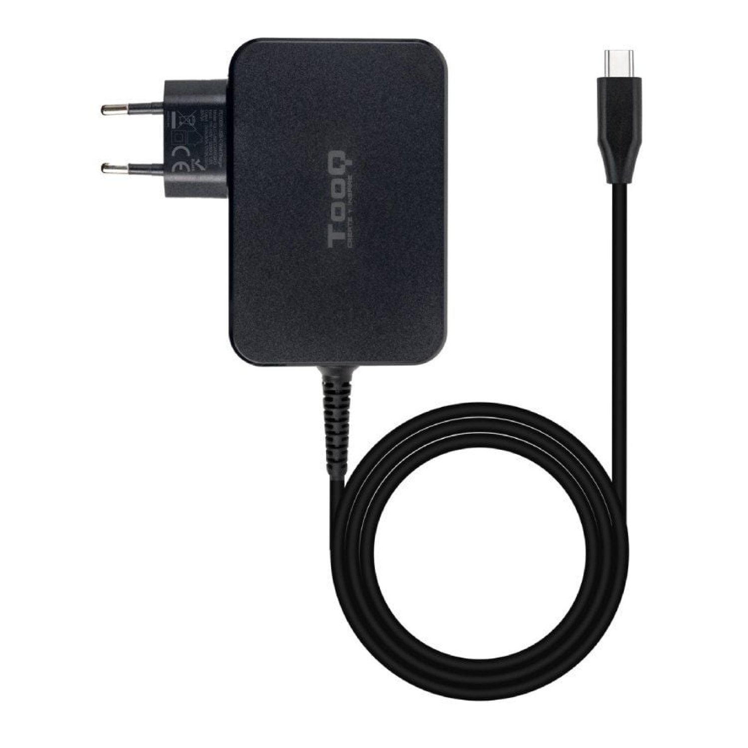 TooQ Cargador GaN · USB-C · 100W · 5-20V Automático