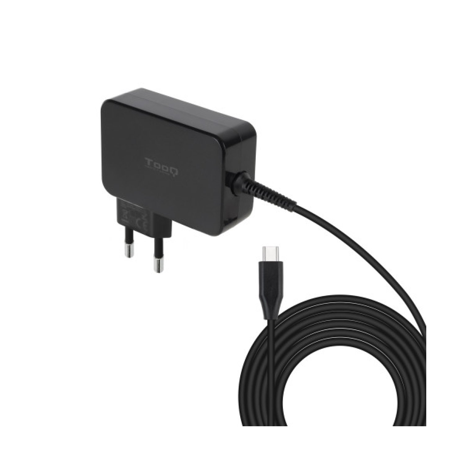 TooQ Cargador GaN · USB-C · 100W · 5-20V Automático