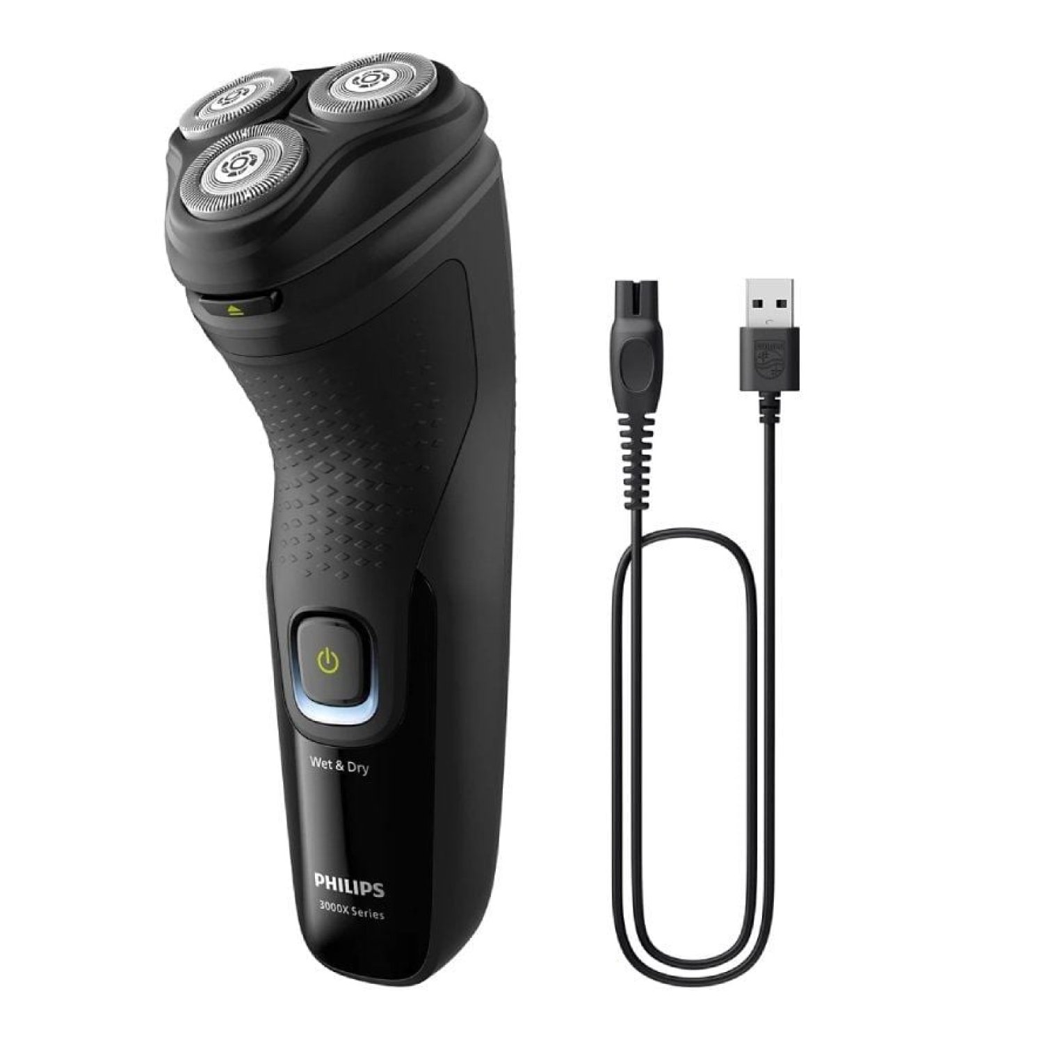 Philips Shaver Series 3000X · Afeitadora Eléctrica · Batería Recargable · 1 Accesorio