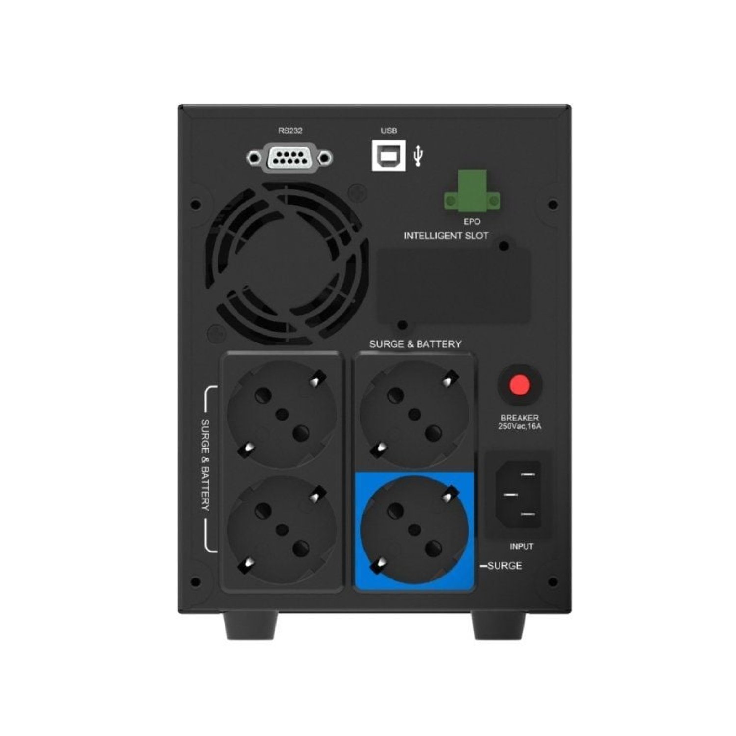 Phasak Protekt · SAI 2160VA · 1400W · 4 Salidas · Torre