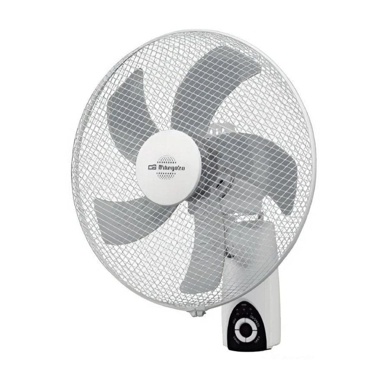 Orbegozo WF 5040 · Ventilador Pared 40cm · 45W · 5 Aspas · 3 Velocidades