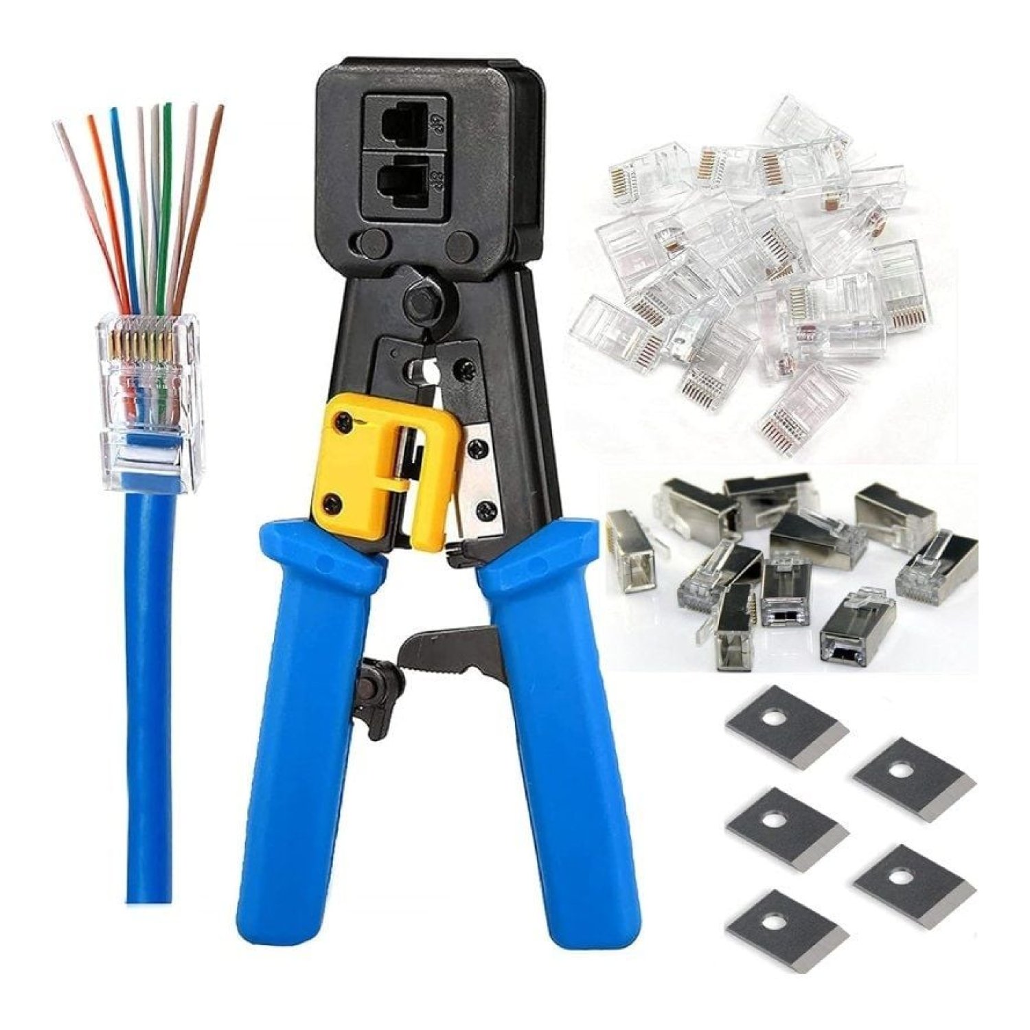 Phasak TD 016 FastCrimp · Crimpadora · RJ11/RJ12/RJ45