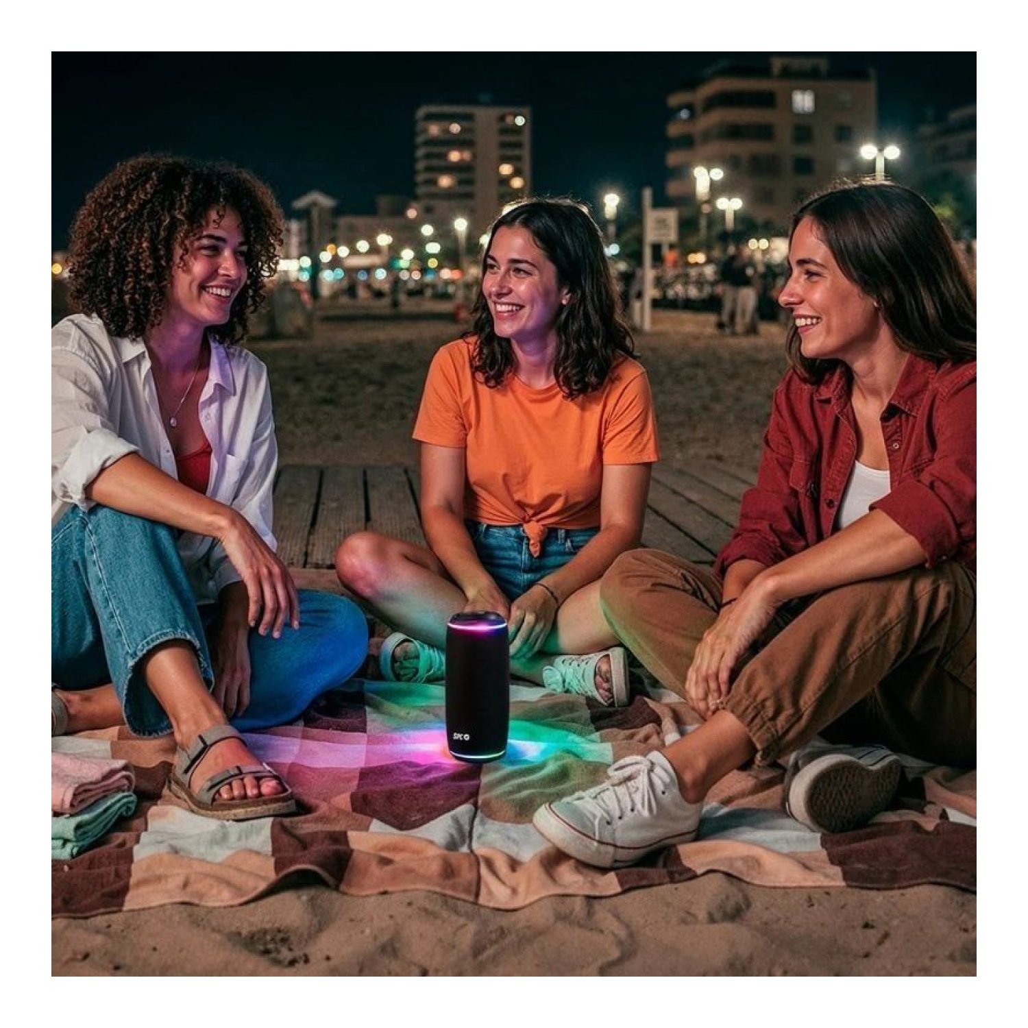 SPC Orbital Glow · Altavoz Bluetooth · 25W · 2.0 Estéreo