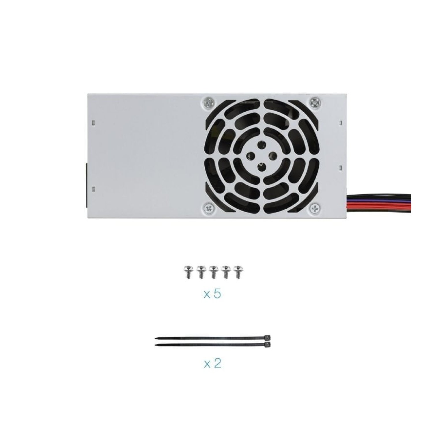 TooQ Fuente TFX · 500W · Ventilador 8cm · Certificada