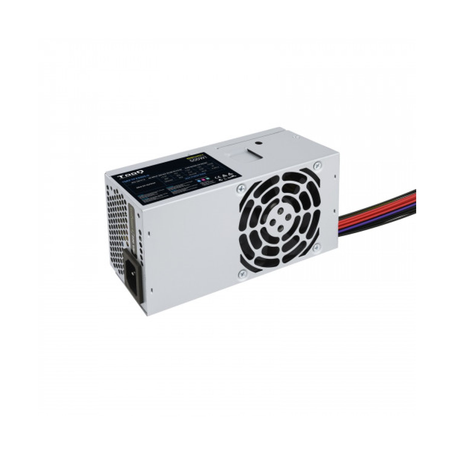 TooQ Fuente TFX · 500W · Ventilador 8cm · Certificada