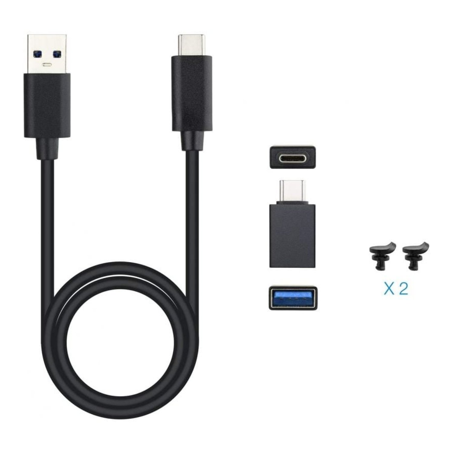 TooQ Caja Externa SSD M.2 NVMe · USB 3.1 · Sin tornillos