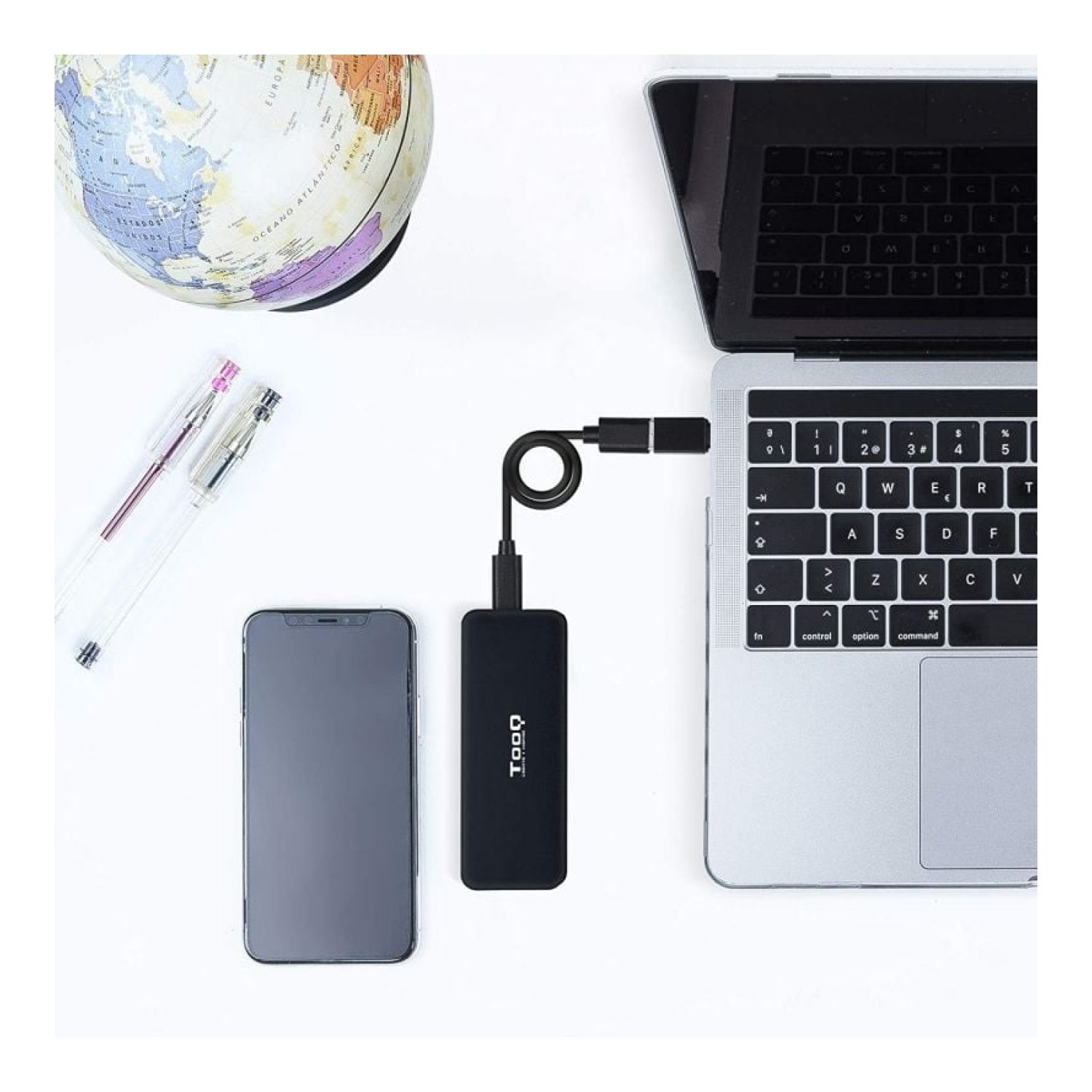 TooQ Caja Externa SSD M.2 NVMe · USB 3.1 · Sin tornillos
