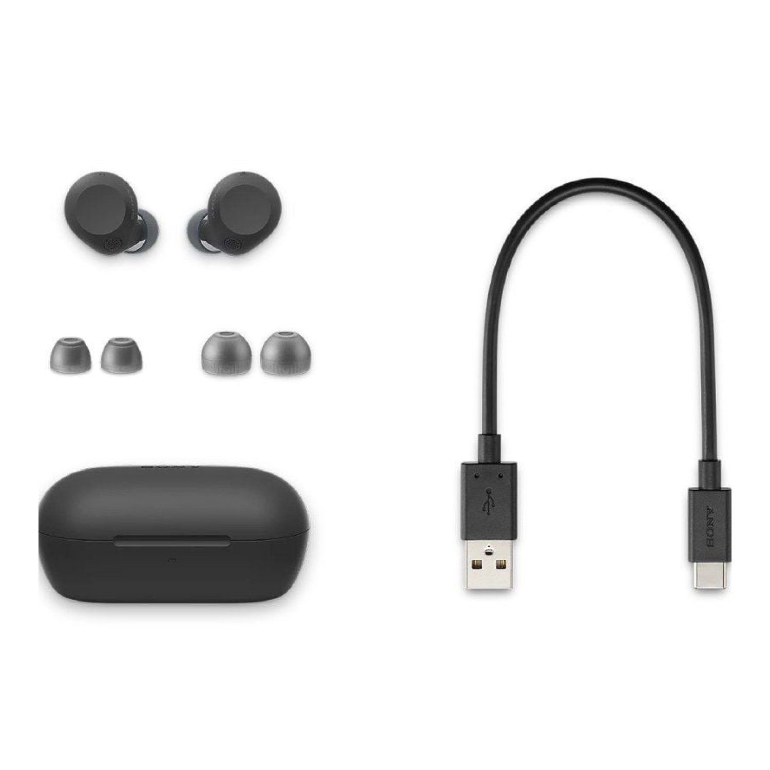 Sony WF-C710N · Auriculares Bluetooth · Cancelación de Ruido · 12h Autonomía · Negros
