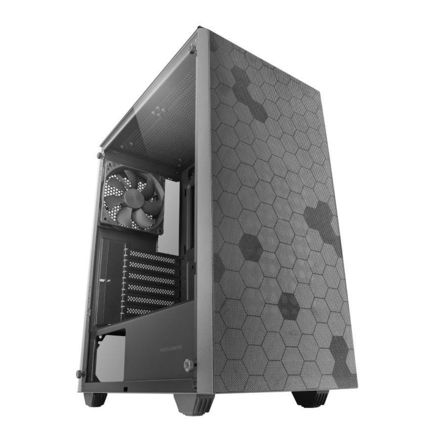 Mars Gaming MC-Q3 · Caja Semitorre Gaming ATX · Diseño Compacto