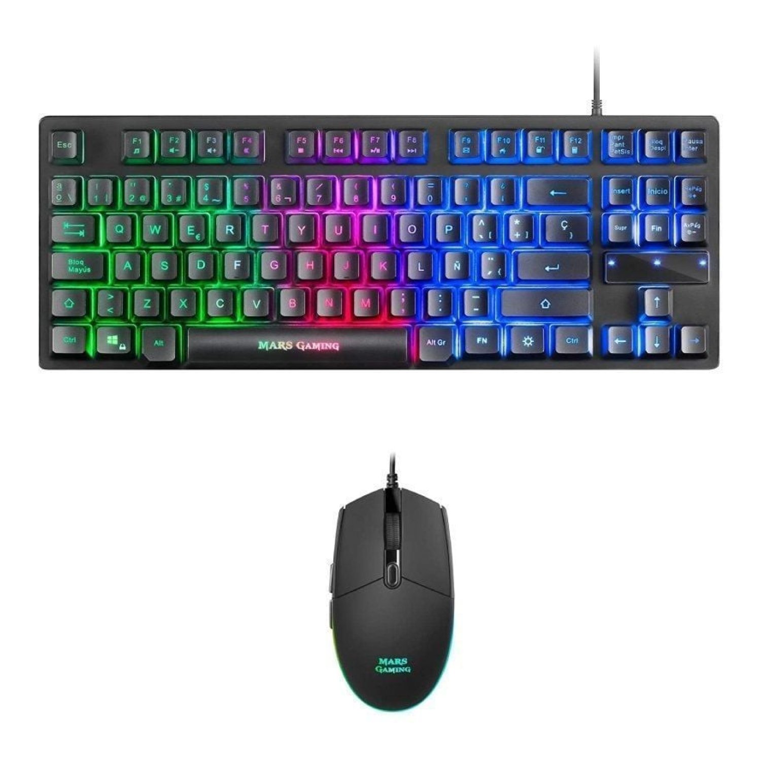 Mars Gaming · Pack Gaming · Teclado + Ratón Óptico