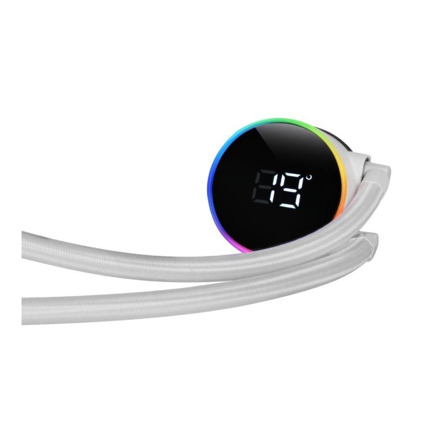 Mars Gaming ML-LCD240 · Refrigeración Líquida · 240mm · Display LCD · Blanco