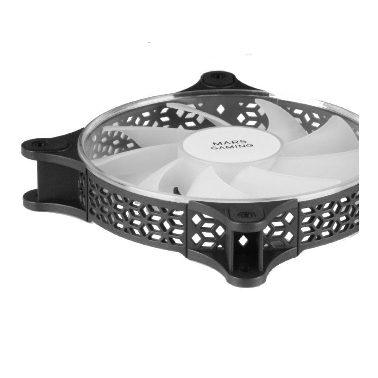 Mars Gaming MFDUO · Pack 2 Ventiladores · 12cm · FRGB · Sincronización RGB