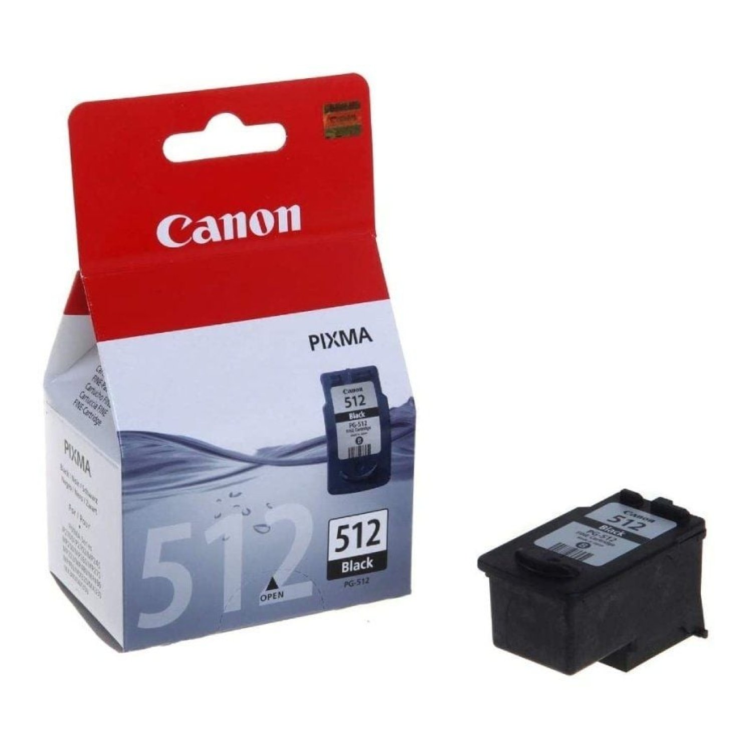 Canon Cartucho PG-512 · Tinta Negra · Alta Capacidad