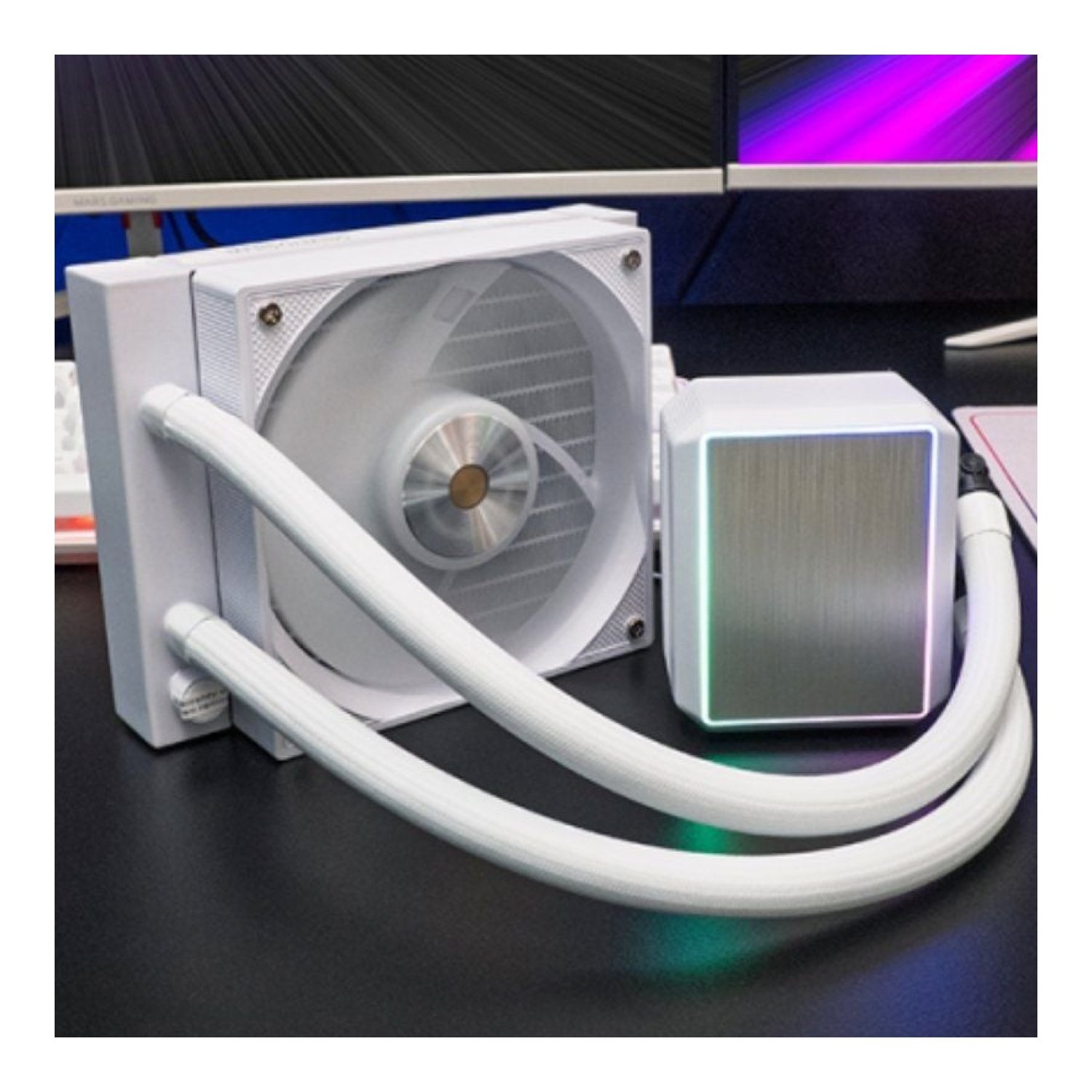 Mars Gaming ML-PROII120 · Refrigeración Líquida · 120mm · Blanca