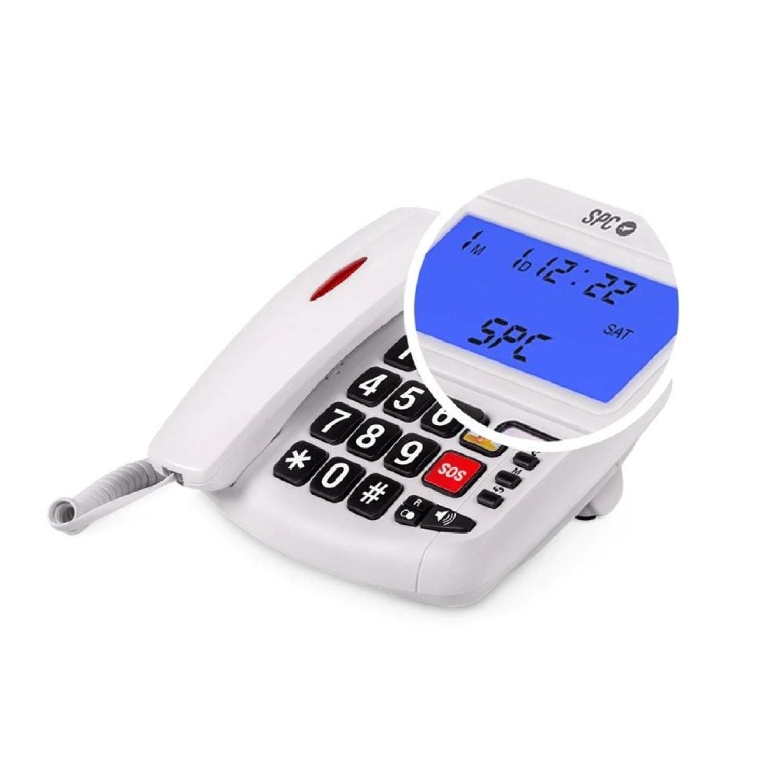 SPC Comfort Volume 2 · Teléfono Fijo · Blanco