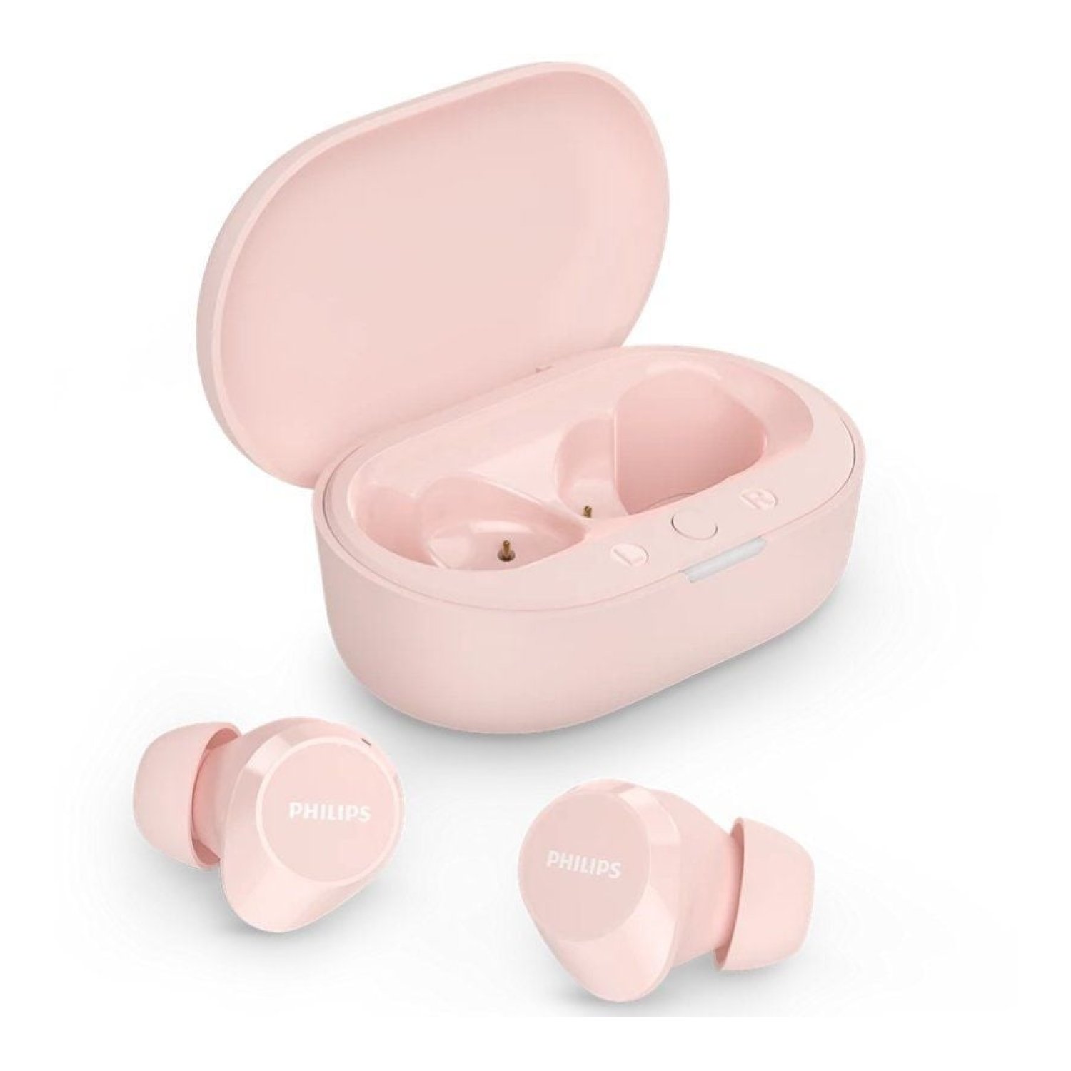 Philips TAT1209 · Auriculares Bluetooth · 6h Autonomía · Estuche Carga · Rosa