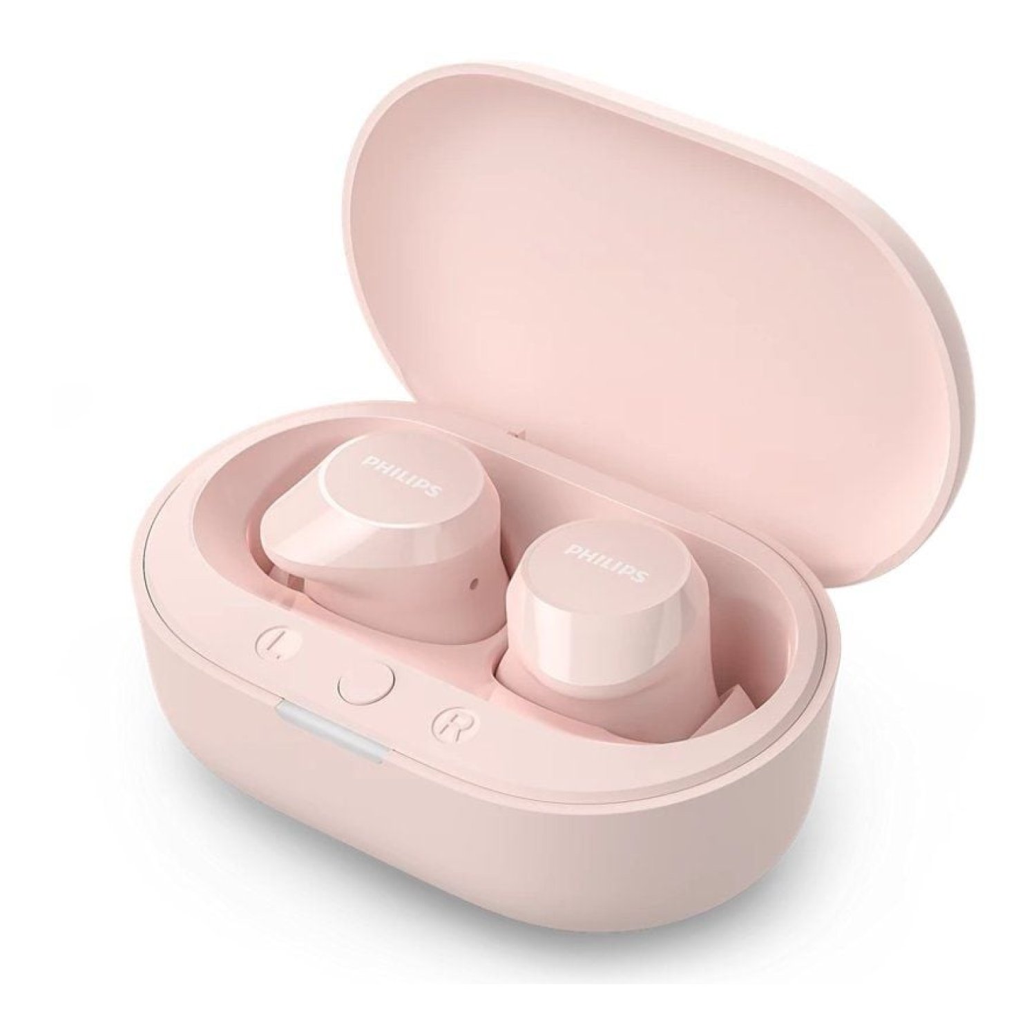 Philips TAT1209 · Auriculares Bluetooth · 6h Autonomía · Estuche Carga · Rosa