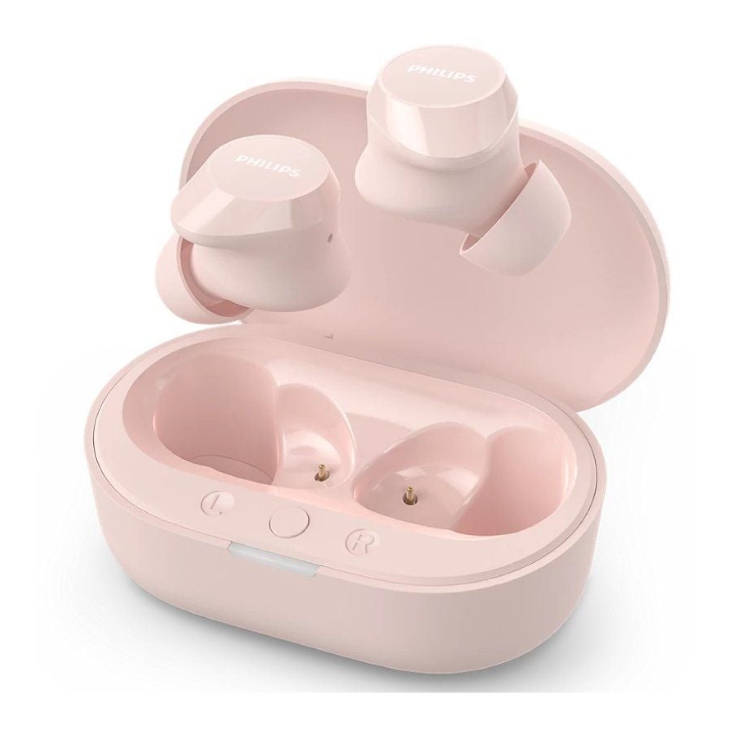 Philips TAT1209 · Auriculares Bluetooth · 6h Autonomía · Estuche Carga · Rosa
