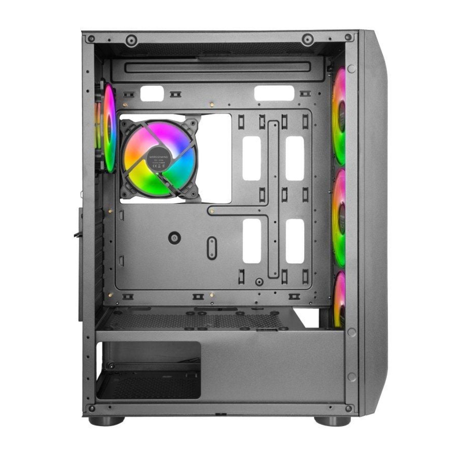 Mars Gaming MC-KX · Caja Gaming Torre ATX · Cristal Templado · Ventilación RGB