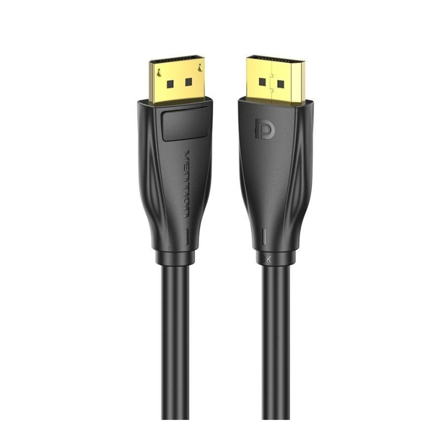 Vention · Cable DisplayPort 1.4 · 8K · 1m · Macho a Macho · Negro