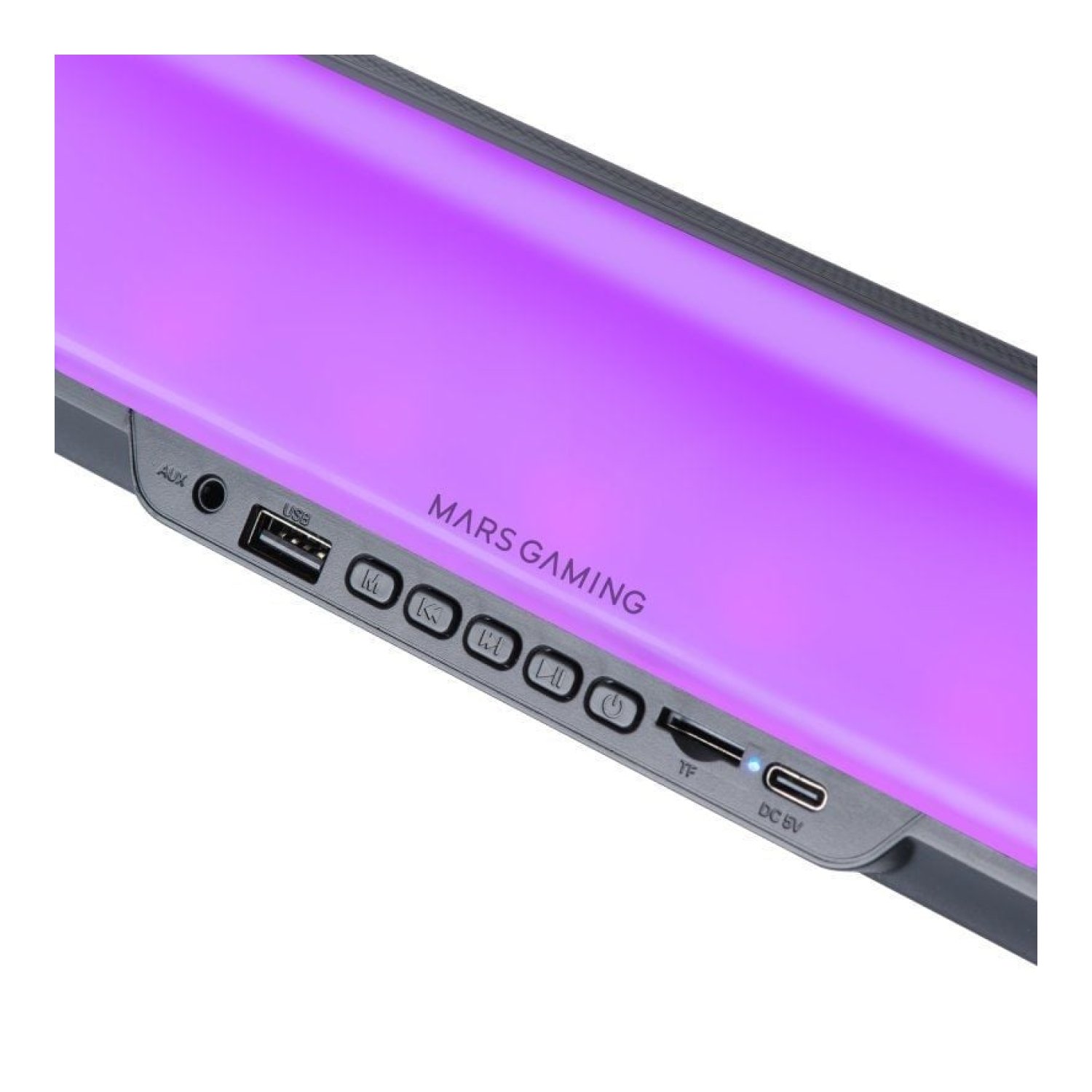 Mars Gaming MSB-ORB · Barra de Sonido Bluetooth · 20W · 2.0 · Negra