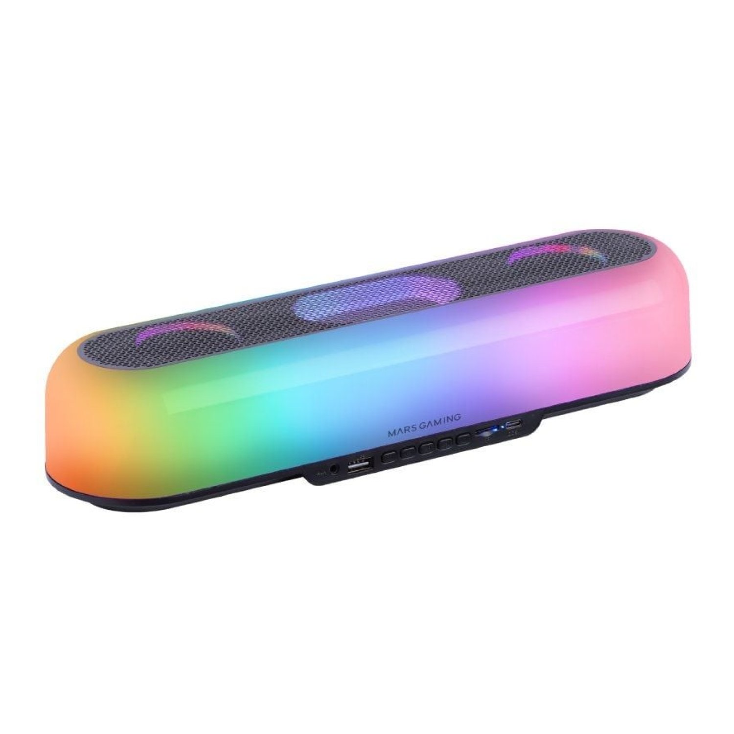 Mars Gaming MSB-ORB · Barra de Sonido Bluetooth · 20W · 2.0 · Negra