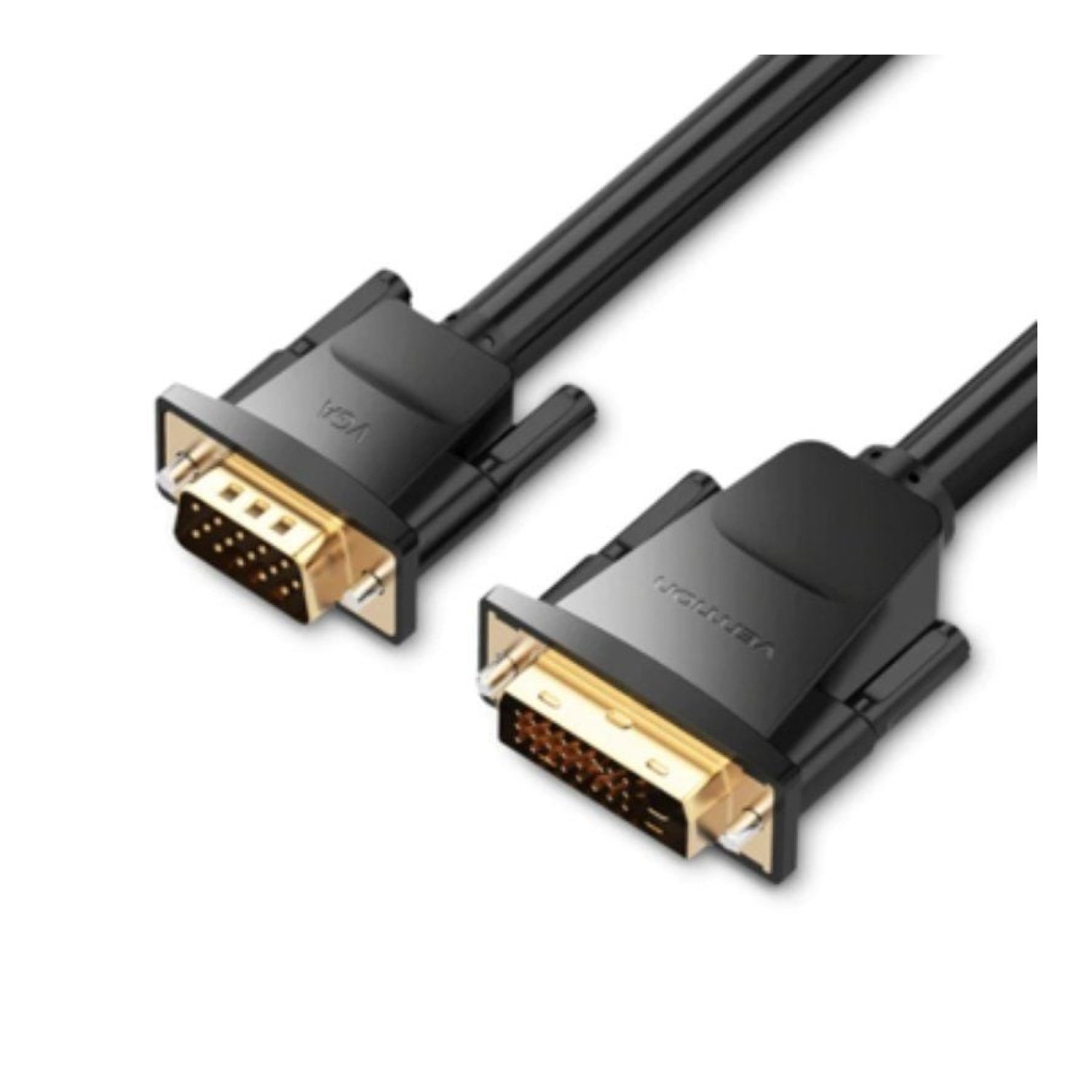 Cable Conversor Vention EABBG/ DVI Macho - VGA Macho/ 1.5m/ Negro