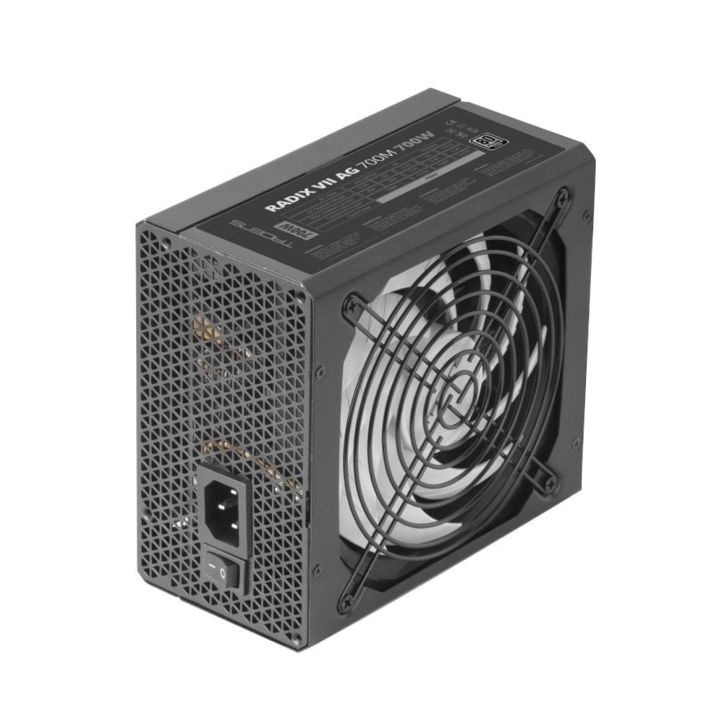 Tacens Radix VII AG · Fuente 700W · 80 Plus Silver · Ventilador 14cm