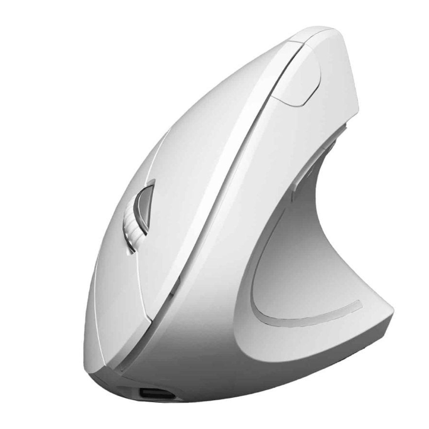 Subblim Glide Vertical Ergo · Ratón Inalámbrico · 1600 DPI · Batería Recargable · Blanco