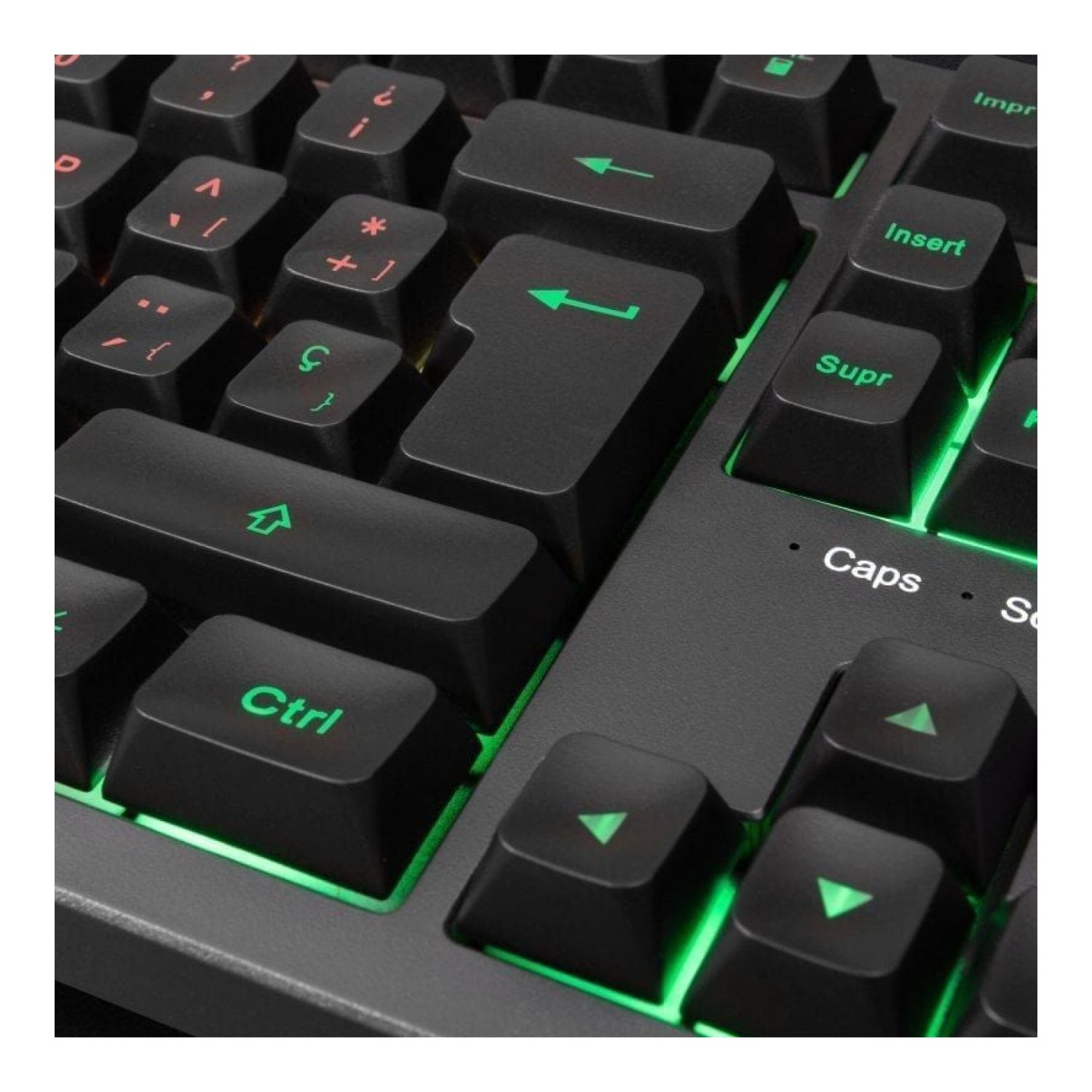 Mars Gaming MK023 · Teclado Gaming Semimecánico · RGB · ES
