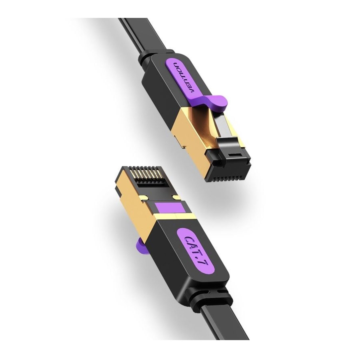 Vention Cable RJ45 STP Cat.7 · 1,5m · Negro