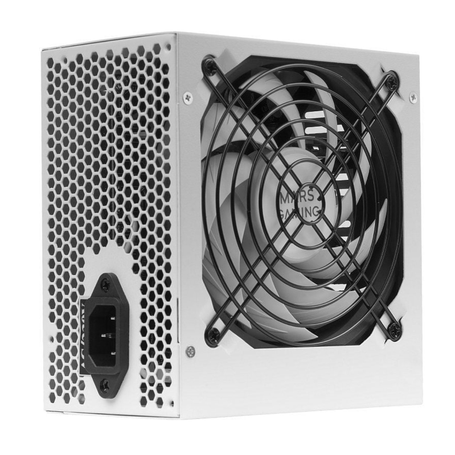 Mars Gaming MPIII · Fuente 750W · Ventilador 12cm · Blanca