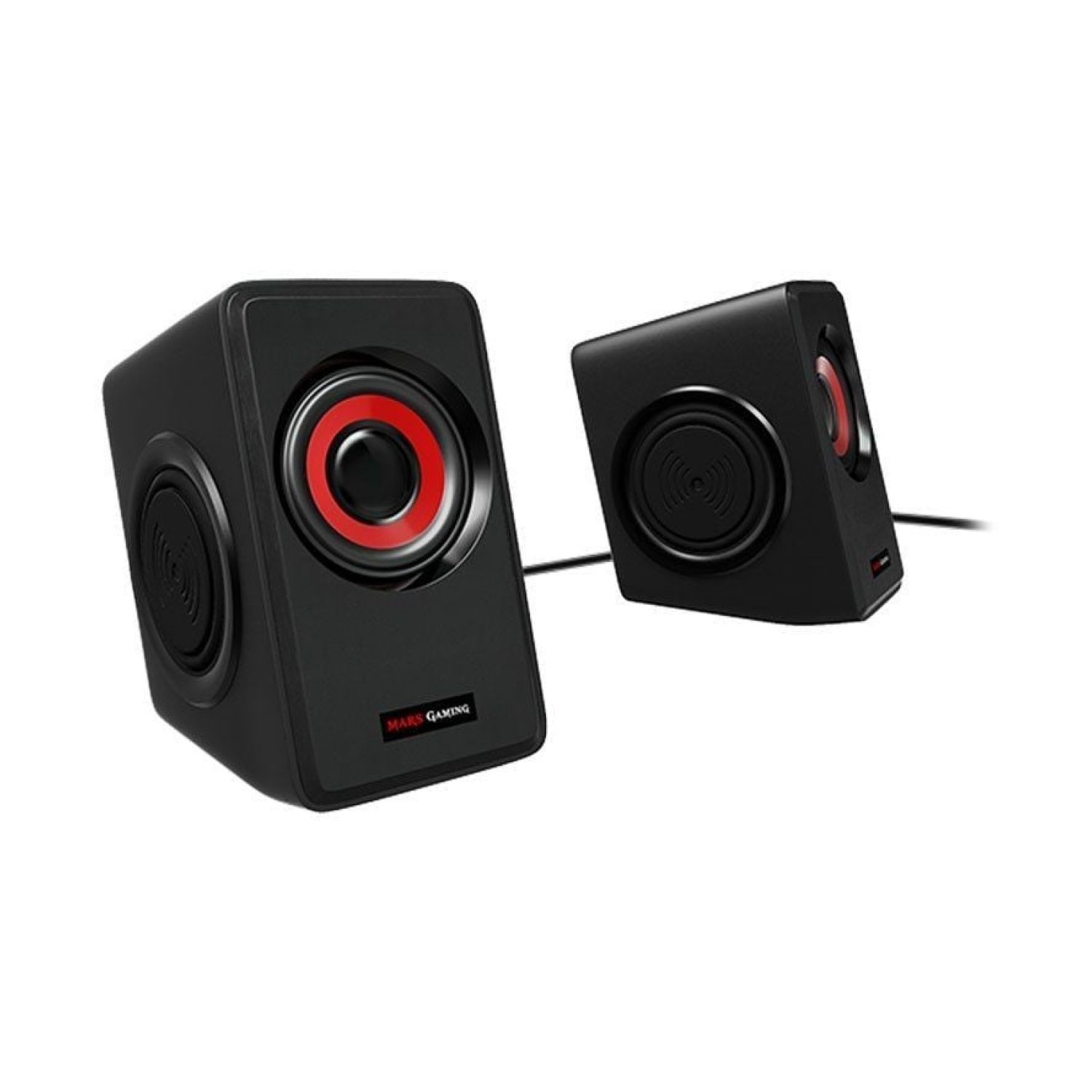 Mars Gaming MS1 · Altavoces 2.0 · 10W · Rojos