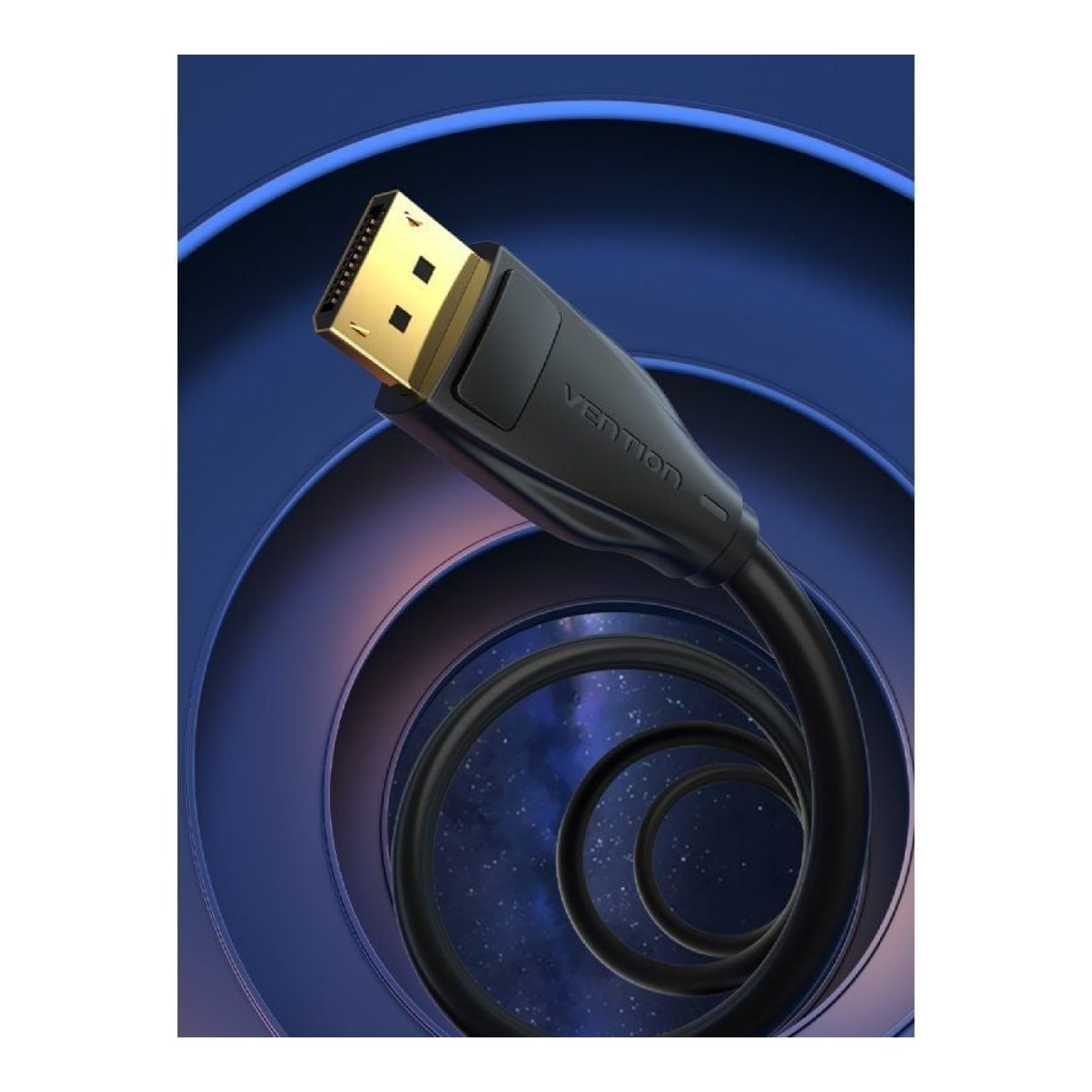 Vention Cable DisplayPort 1.4 · 8K · 10m · Negro