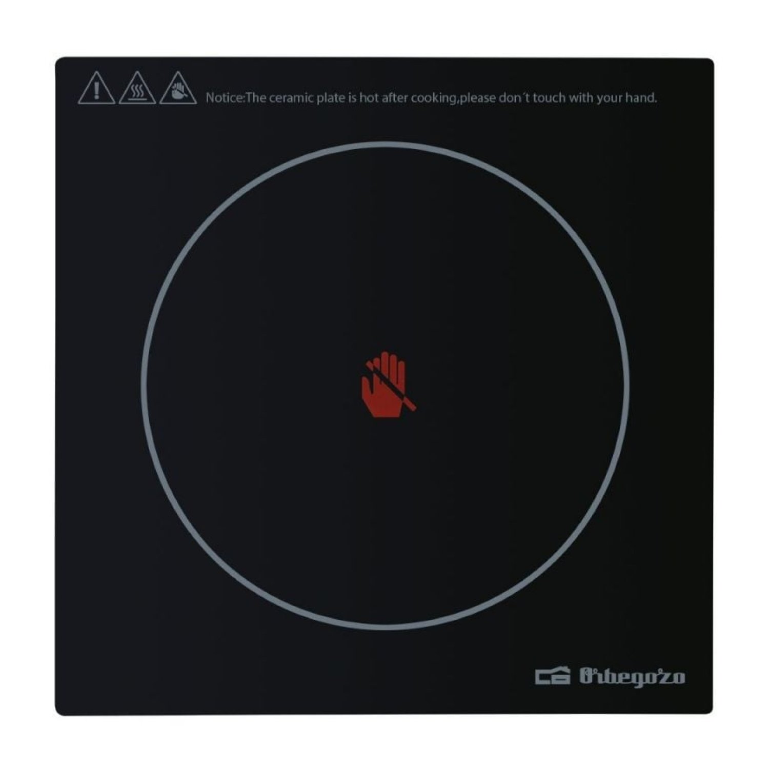 Vitrocerámica Orbegozo PCE 5000/ 1 placa 205mm/ 2000W