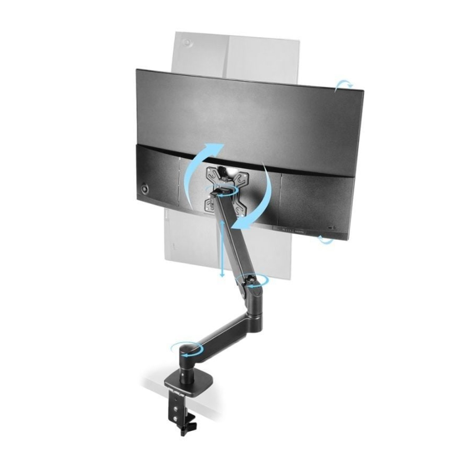 Mars Gaming MARM-PRO1 · Soporte Monitor Giratorio · Inclinable · Hasta 10kg