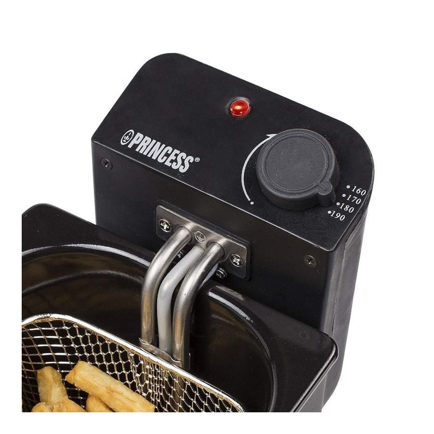 Freidora Princess Black Flyer 182727/ 2000W/ Capacidad 3L