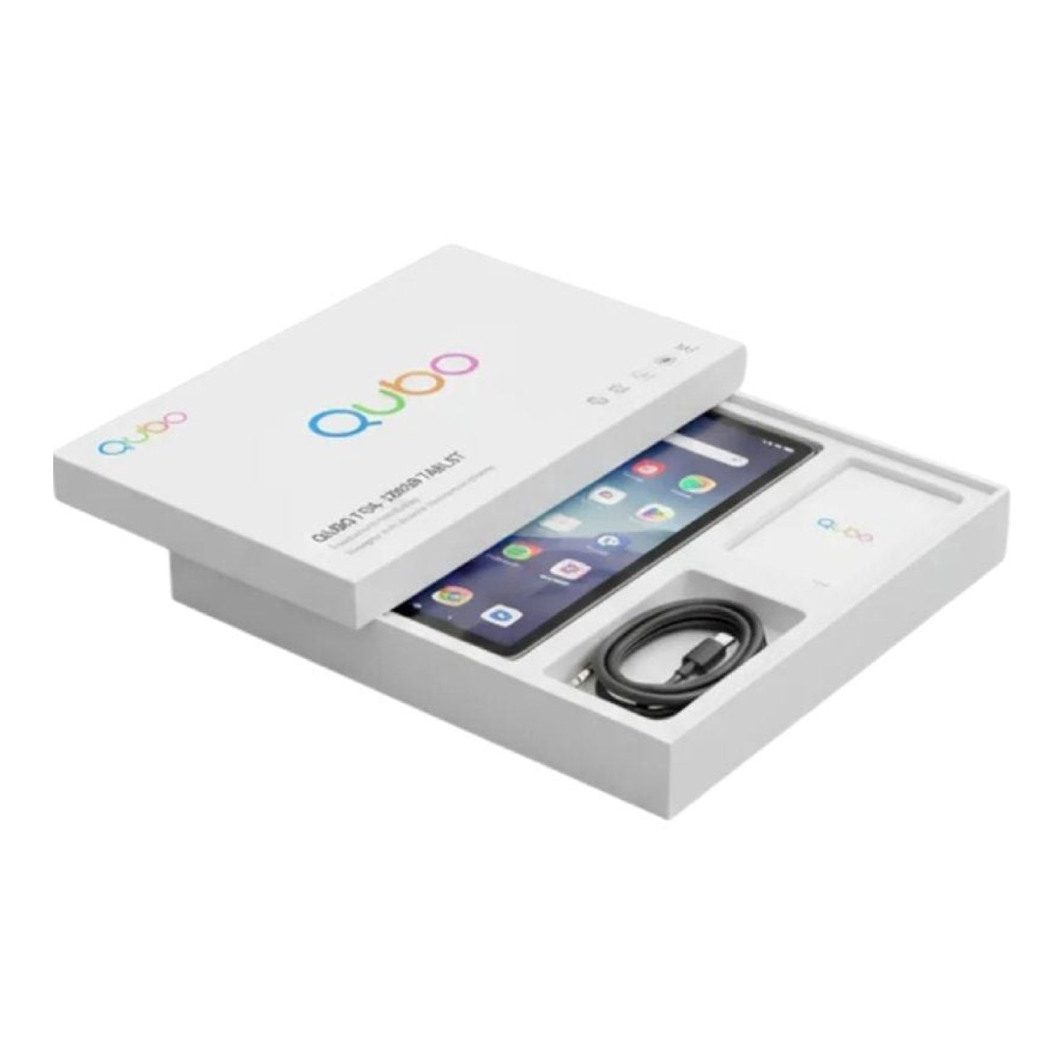 Qubo T-106 · Tablet 10,1" · 6GB RAM · 128GB · 4G · Octacore · Gris
