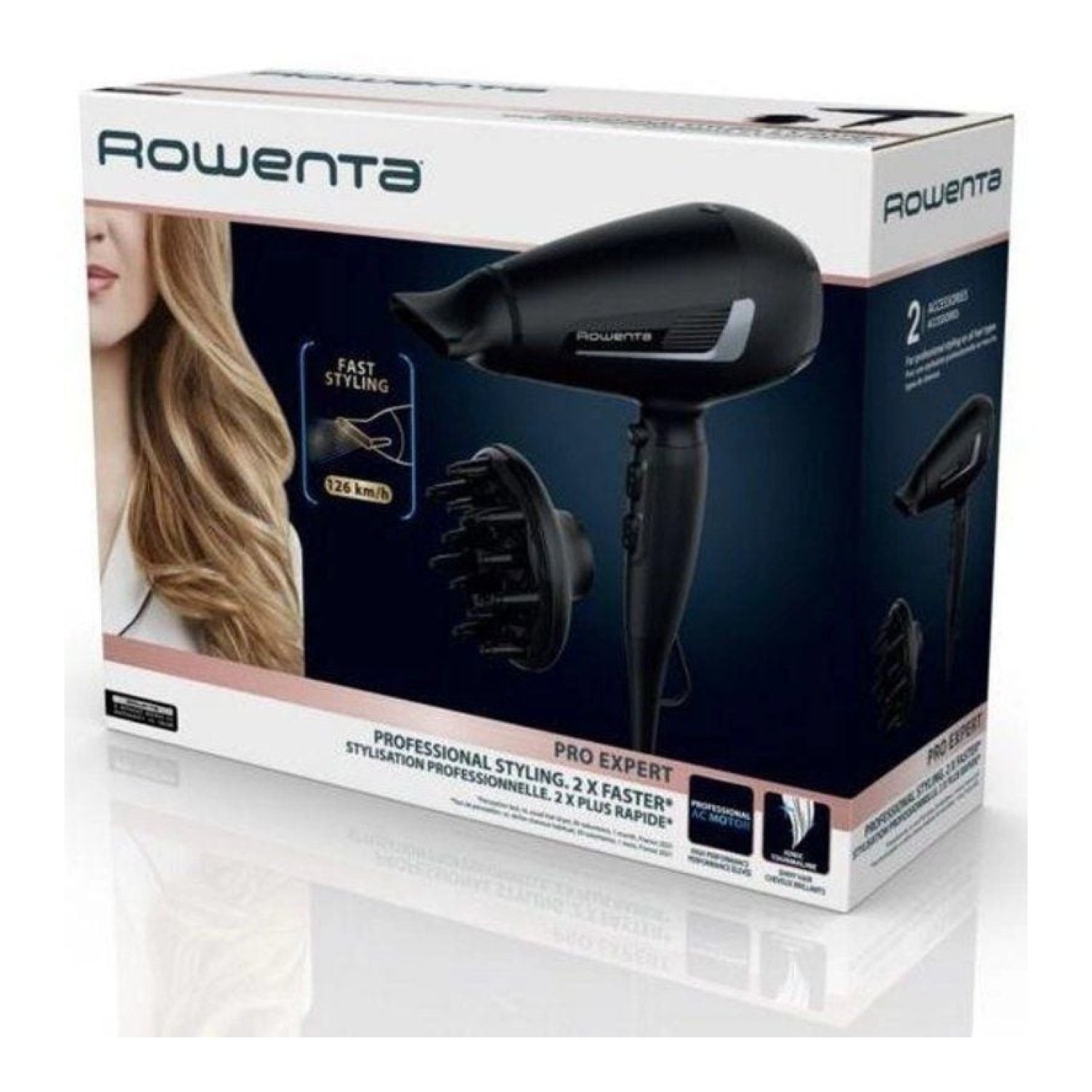 Rowenta Pro Expert CV8820 · Secador 2100W · Negro
