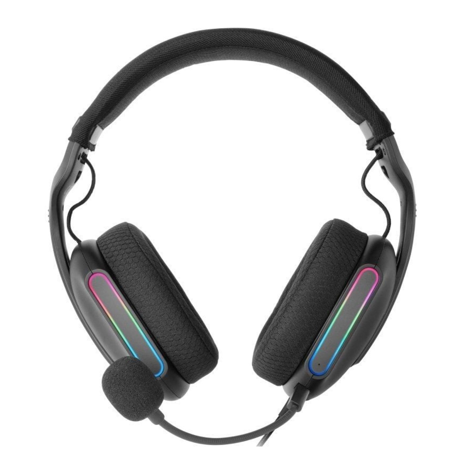 Mars Gaming MH-PRO · Auriculares Gaming · Jack 3.5 + USB · Micrófono · Negros