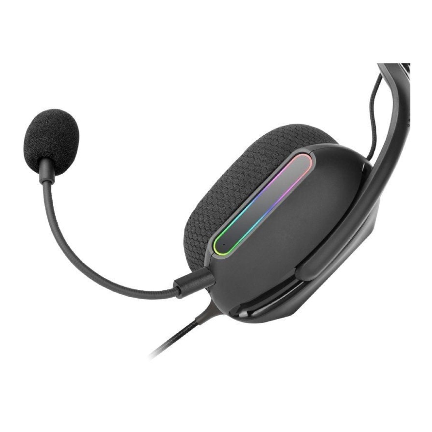 Mars Gaming MH-PRO · Auriculares Gaming · Jack 3.5 + USB · Micrófono · Negros