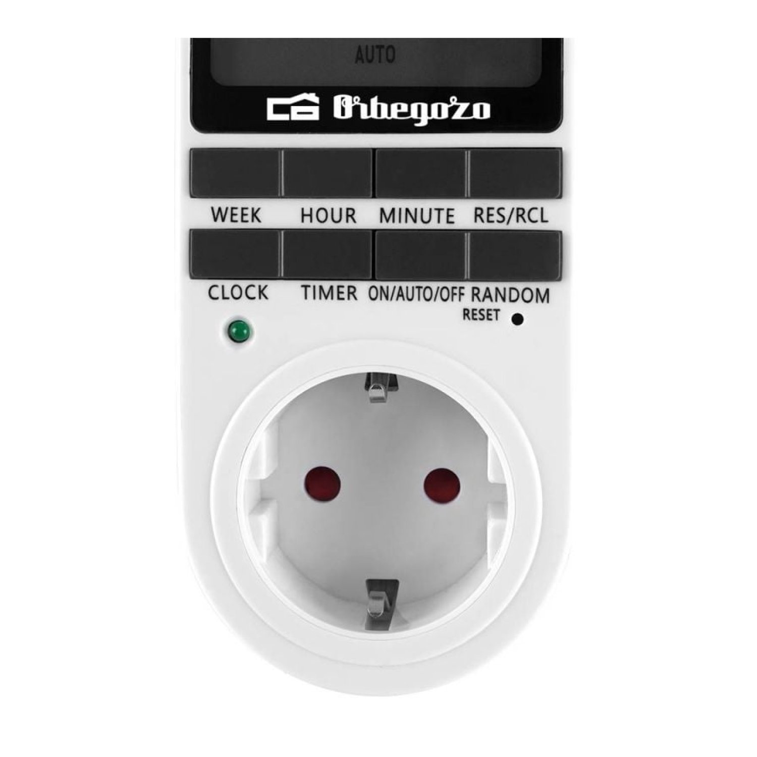 Programador de Enchufe Orbegozo PG 25/ Potencia Máxima 3680W