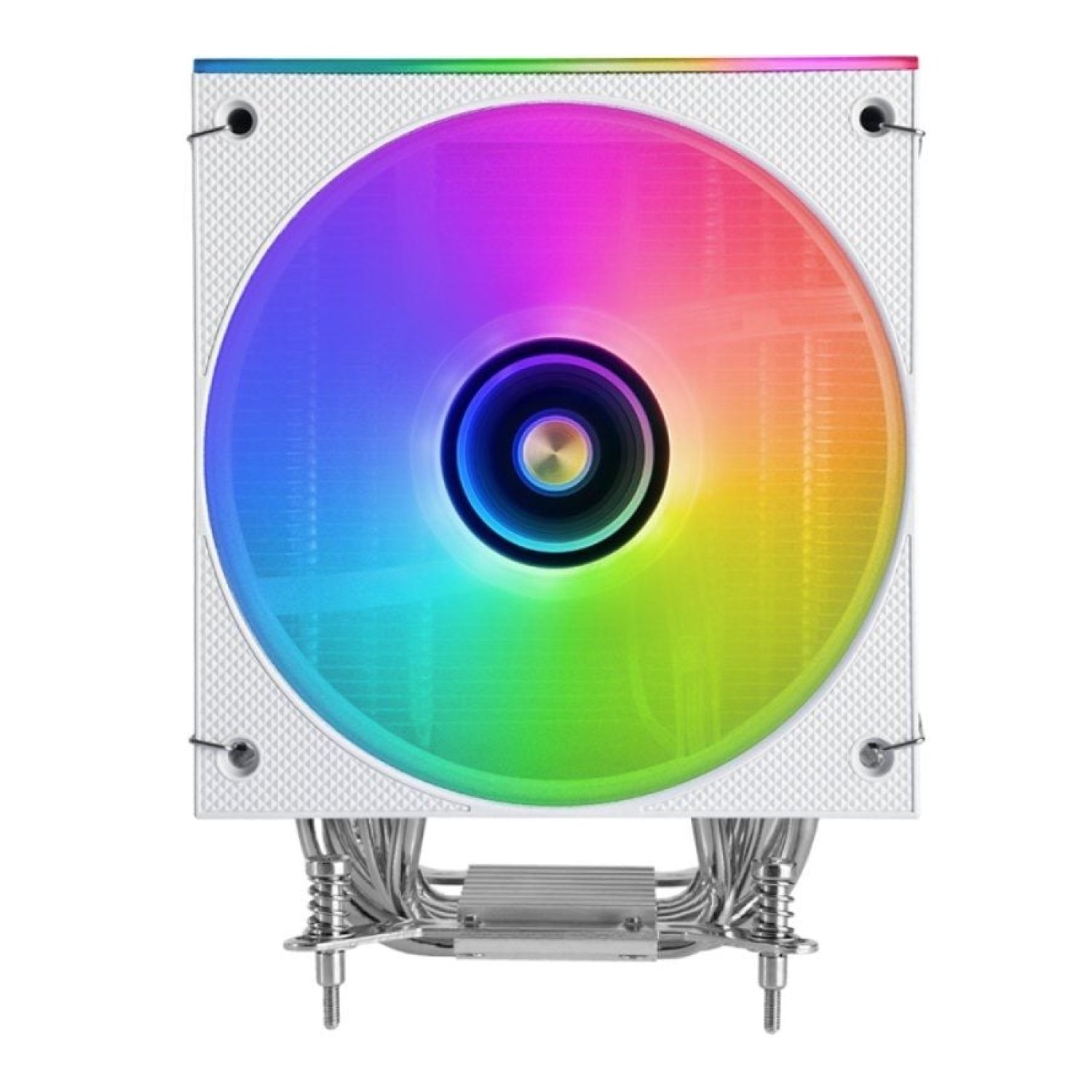 Mars Gaming · Disipador CPU con Ventilador · 12cm · Blanco · LCD