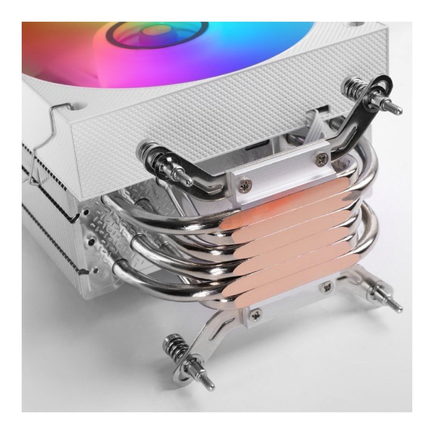 Mars Gaming · Disipador CPU con Ventilador · 12cm · Blanco · LCD