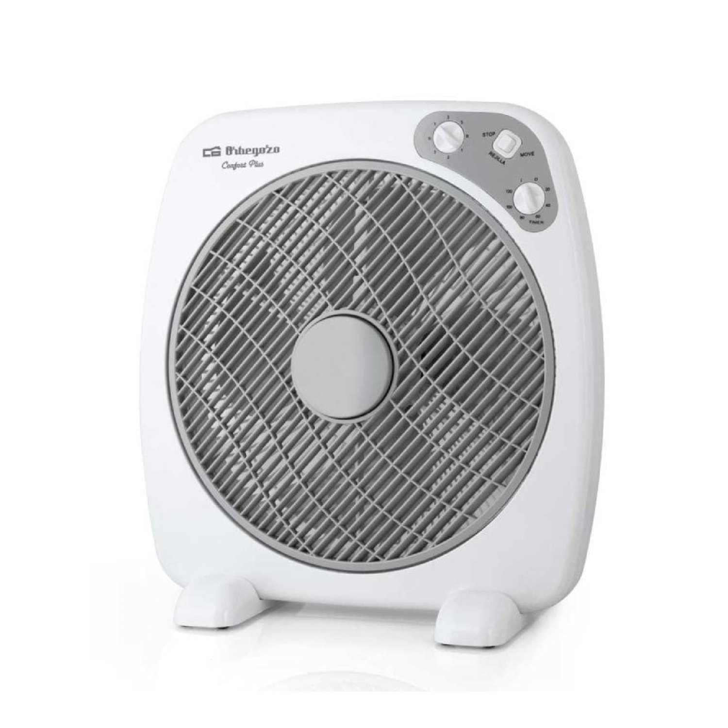 Orbegozo Box Fan BF 0140 · Ventilador Suelo 40cm · 60W · 3 Velocidades