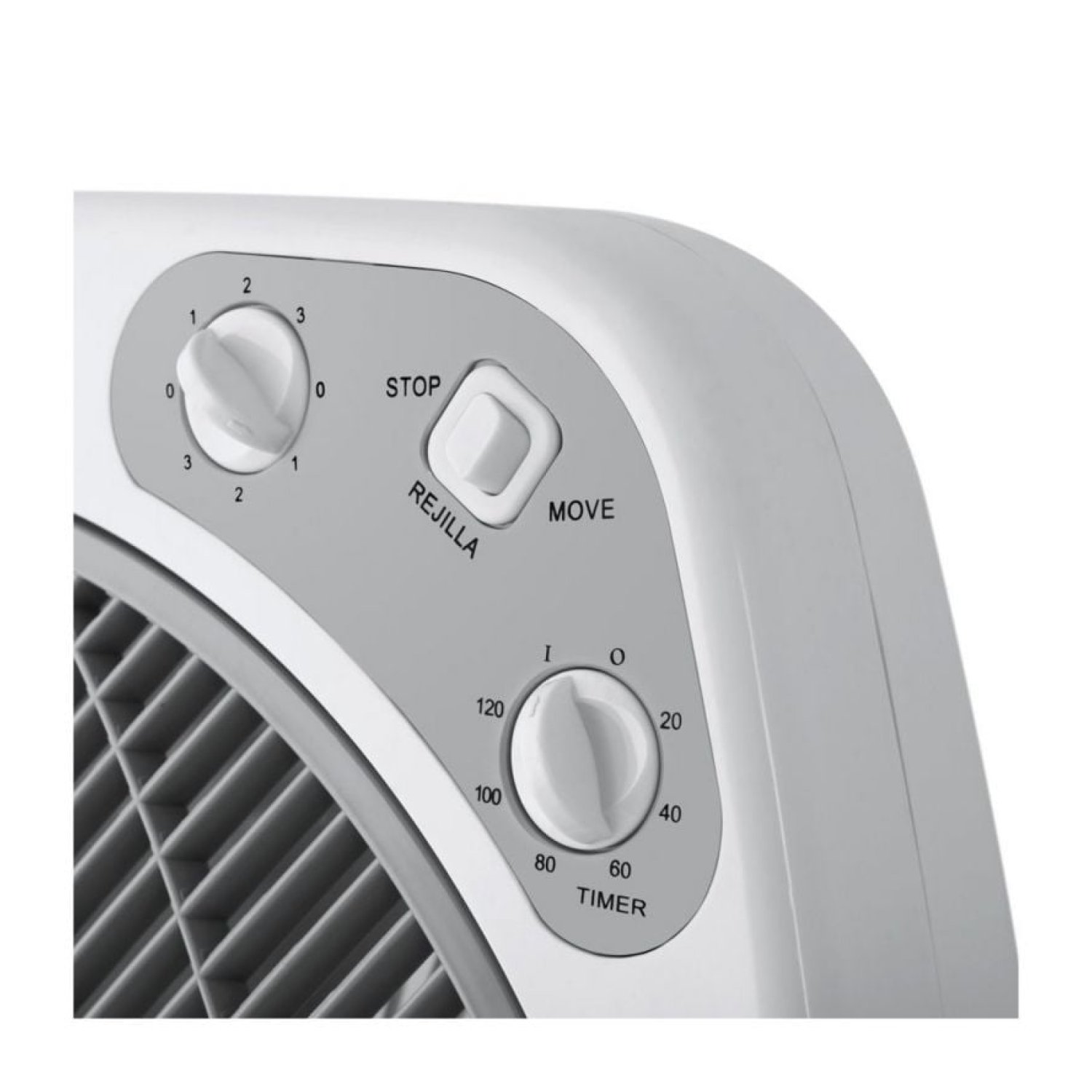 Orbegozo Box Fan BF 0140 · Ventilador Suelo 40cm · 60W · 3 Velocidades