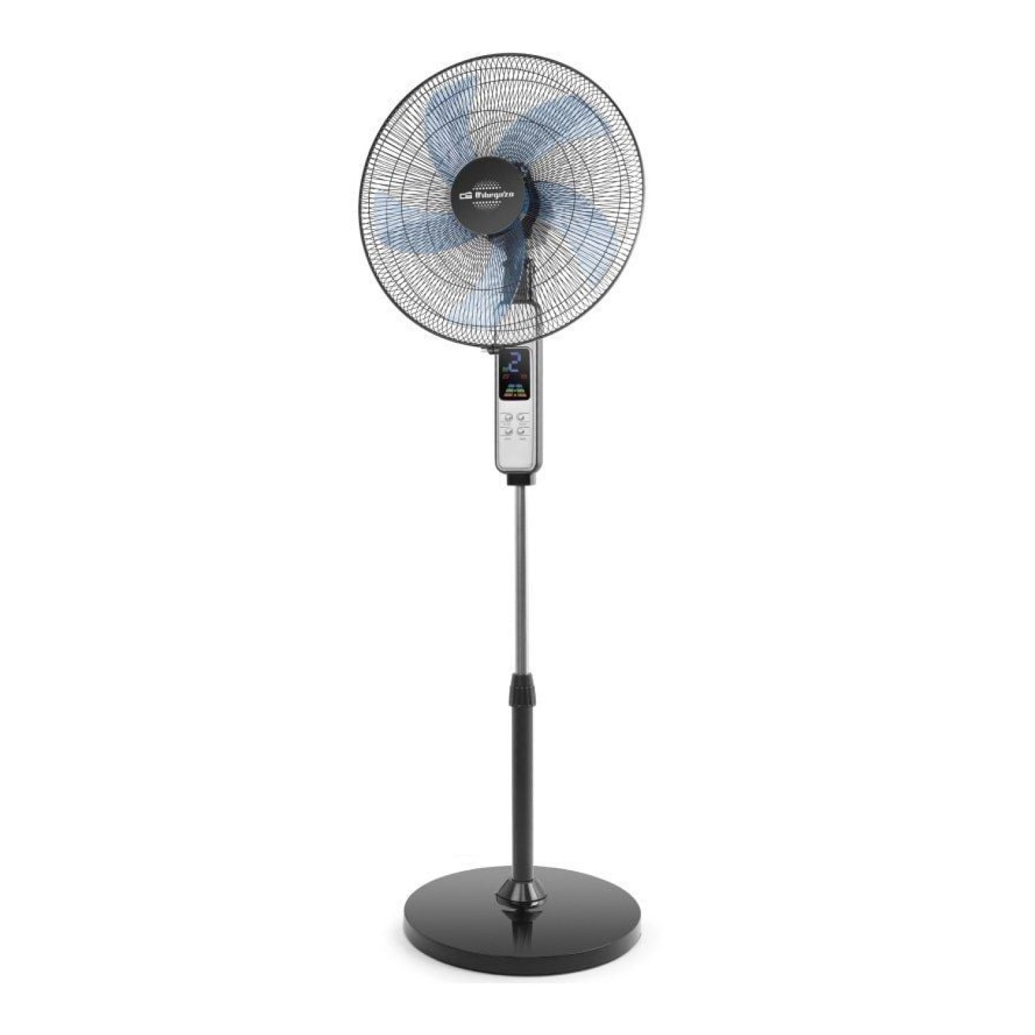 Orbegozo SF 0346 · Ventilador de Pie · 80W · 45cm · 5 Aspas · 3 Velocidades